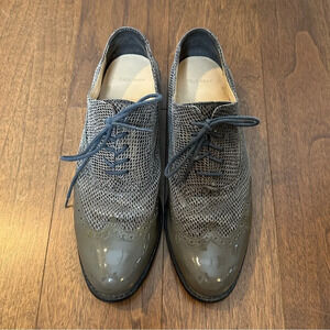 Cole Haan grey Oxfords Sz. 10.5